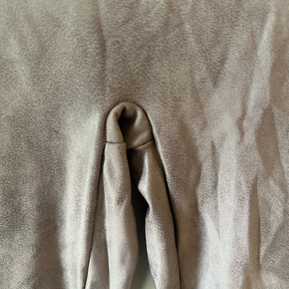 SPANX Grey High-Waisted Leggings - Picture 4 of 5